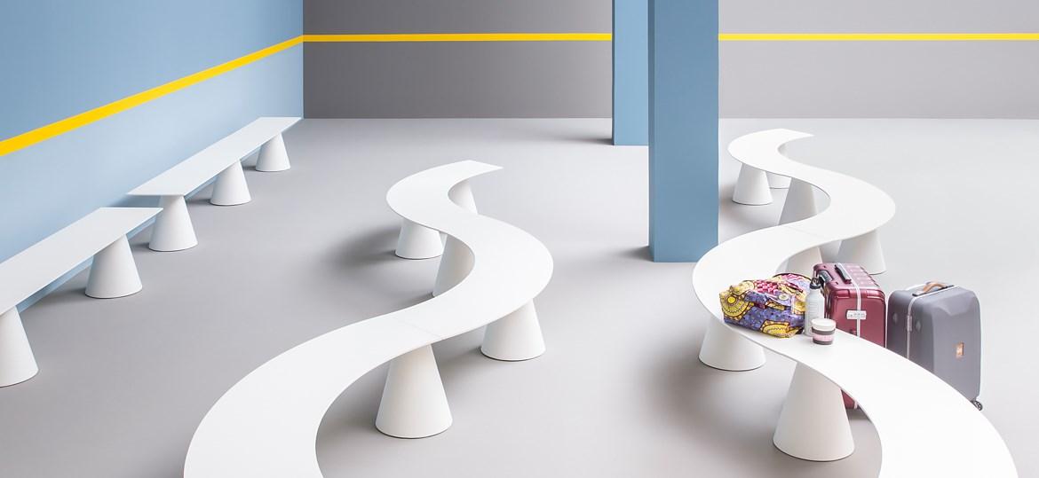Modular bench | Ikon 863 1_l by Pedrali
