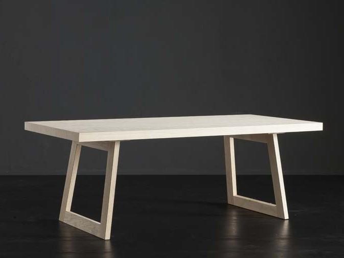 Rectangular wooden dining table | Nizza + Flat by Altacorte