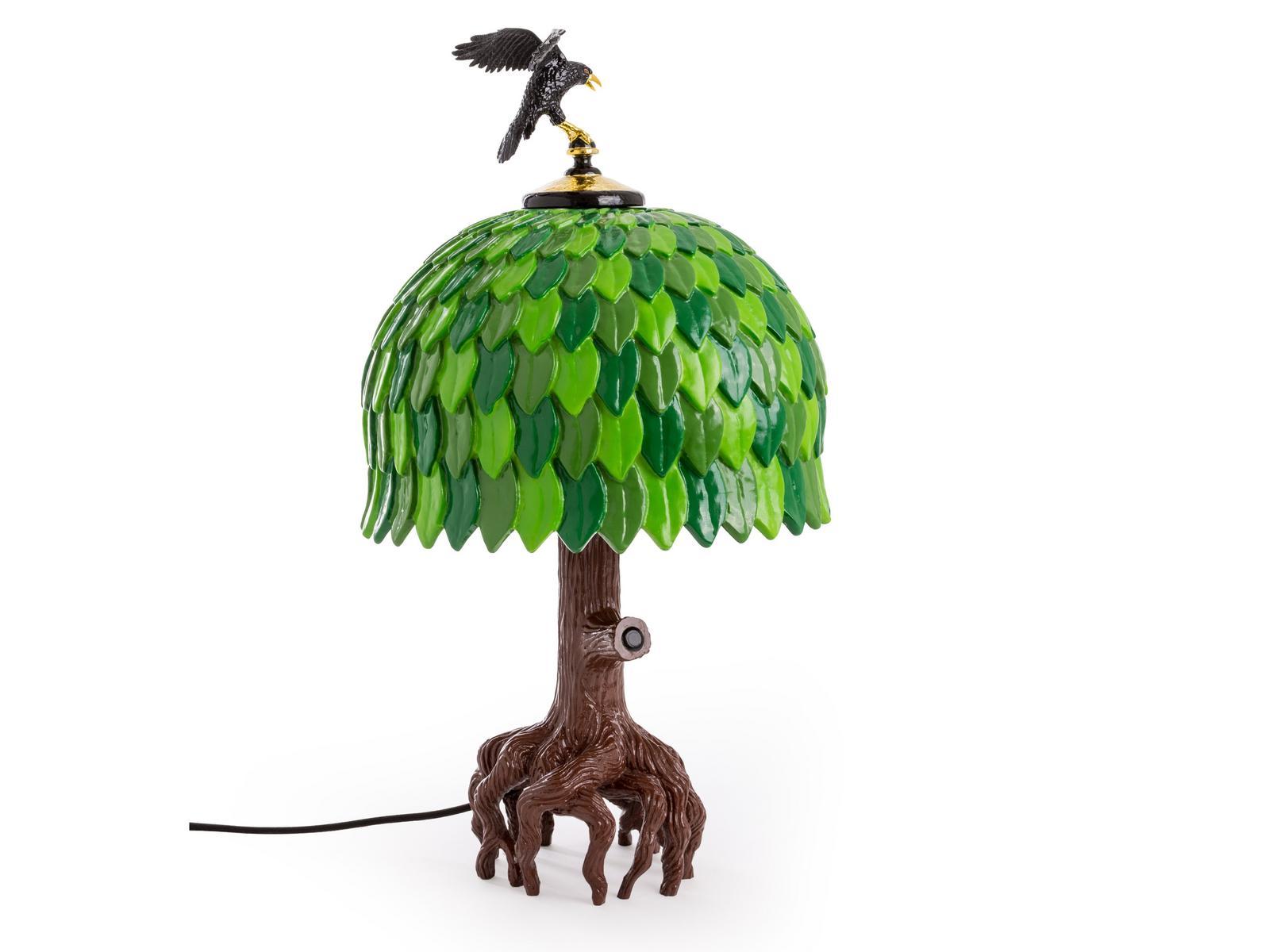 LED indirect light resin table lamp | Tiffany Tree by Seletti