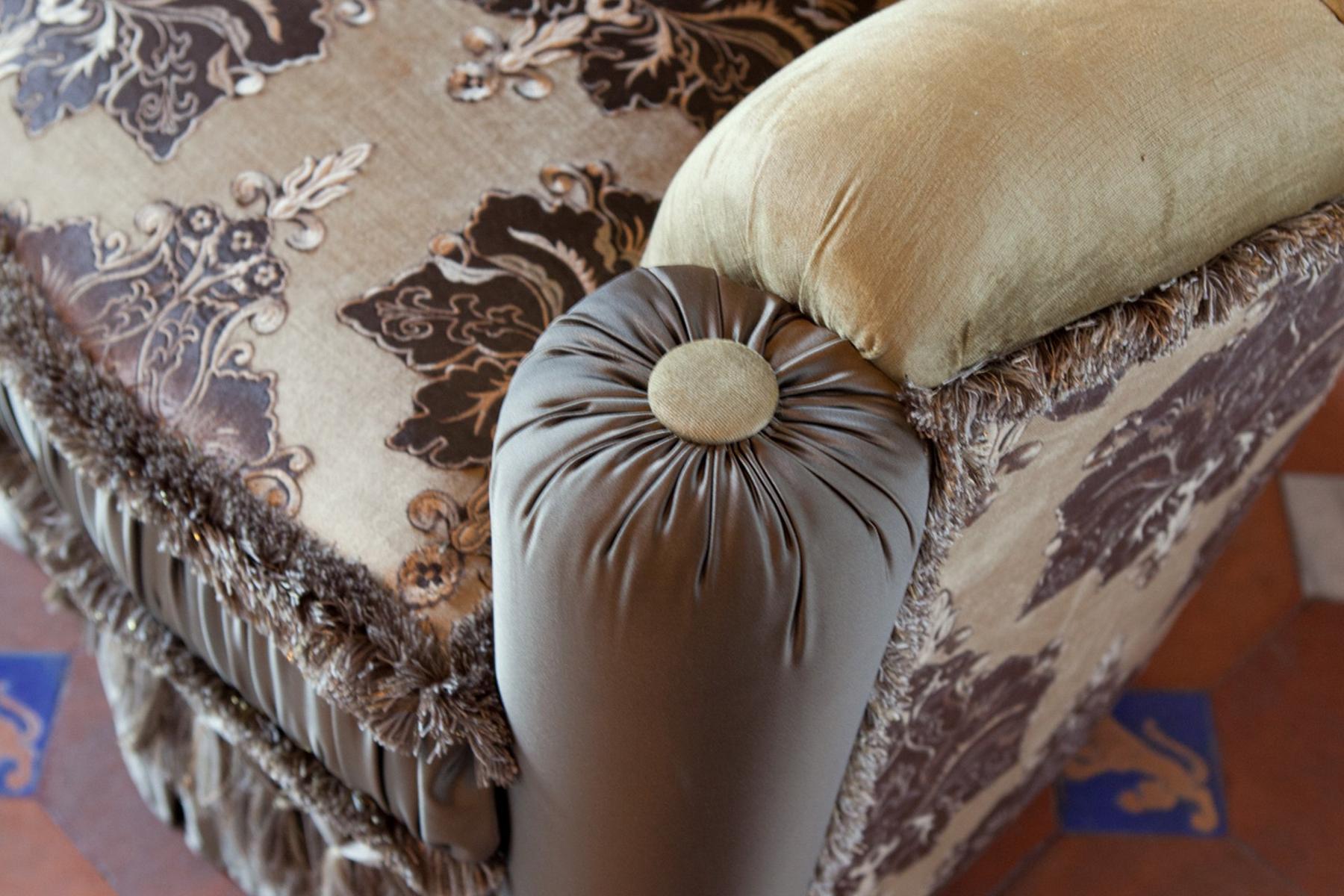 4 seater fabric sofa | Malvina Cannelloni by Domingo salotti