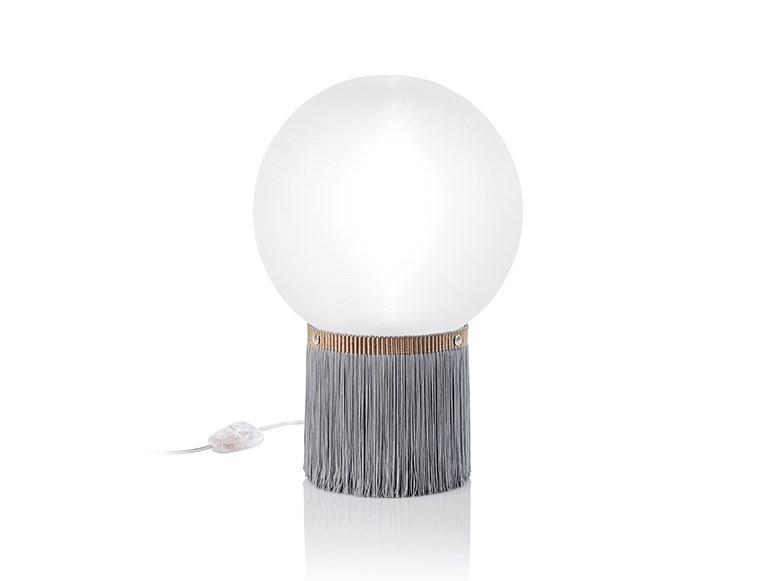 Cristalflex® and methacrylate LED table lamp | Atmosfera Fringe by Slamp