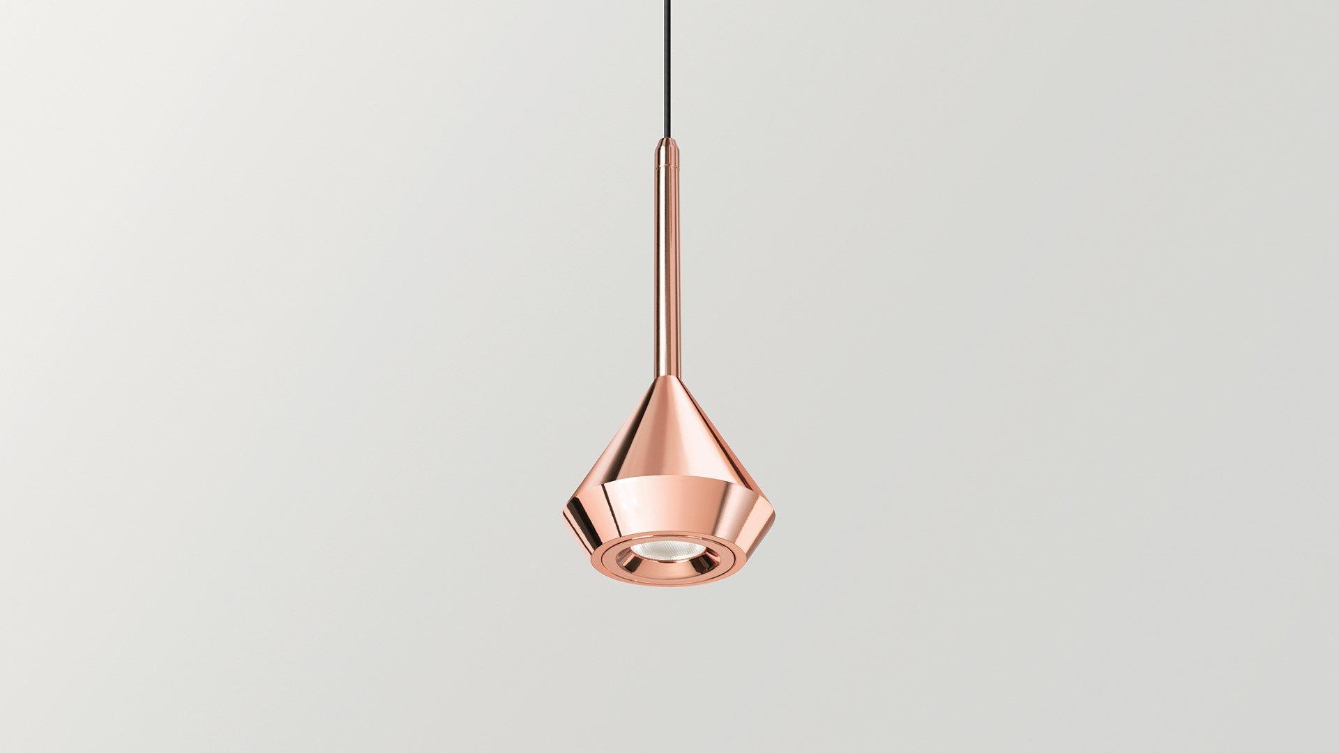 LED adjustable aluminium pendant lamp | Spin Fancy Shape by Arkoslight
