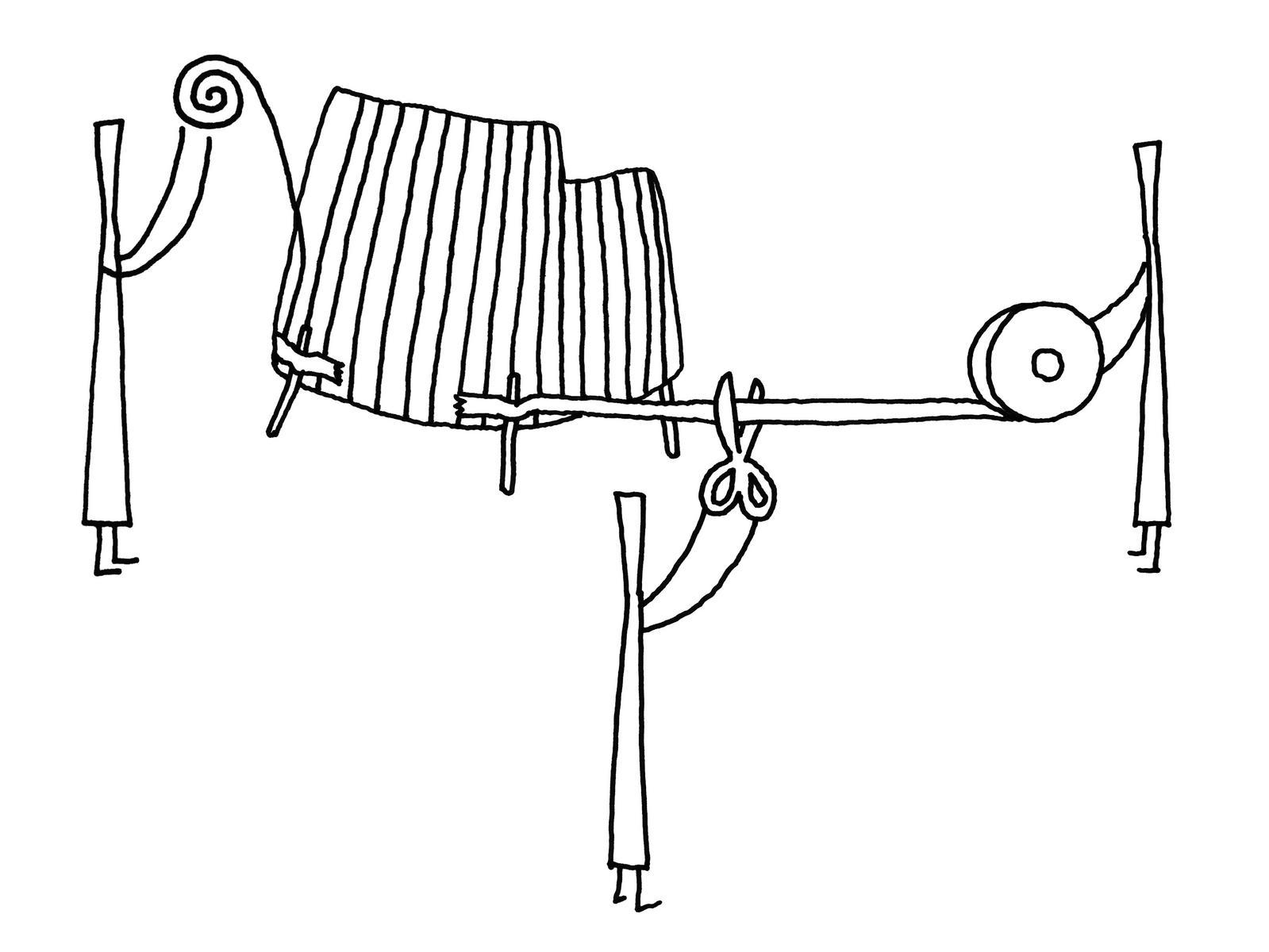 Upholstered fabric garden chair with armrests | Tape Cord Outdoor by Minotti