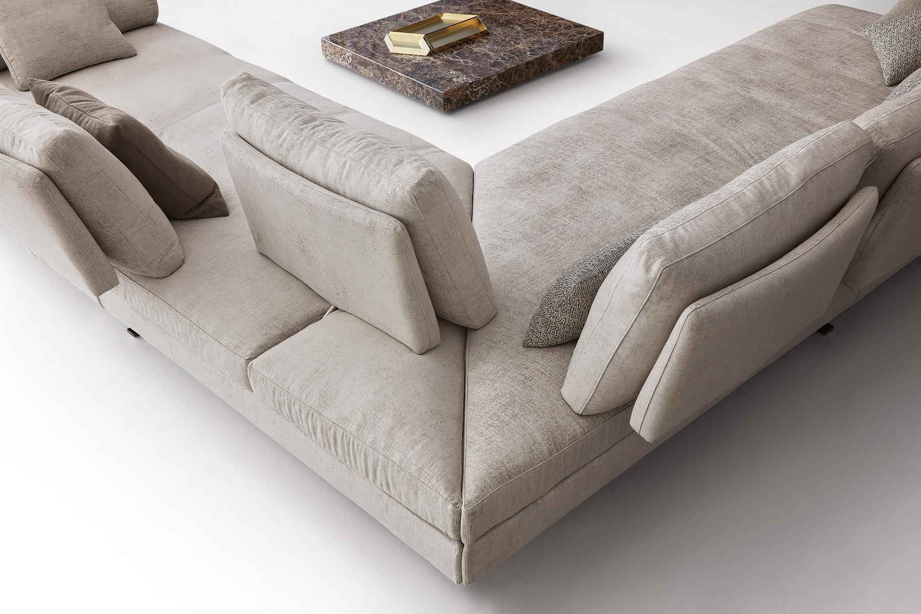 Fabric sofa | Veliero by Dema