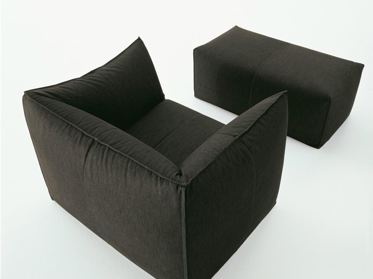 Fabric armchair with armrests | Le Bambole '07 by B&B Italia