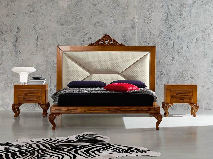 Wooden bedroom set | Minimal Baroque by Modenese Gastone