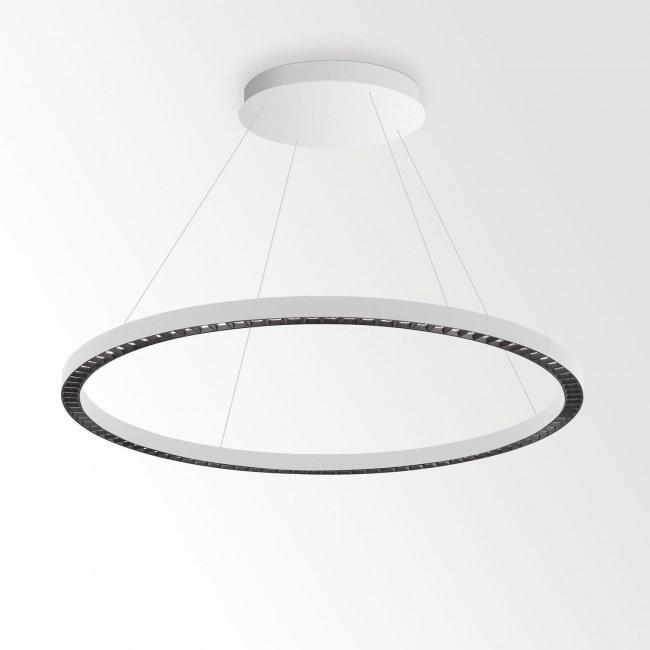 LED office pendant lamp with dimmer | Inform R1+ Cs by Delta light