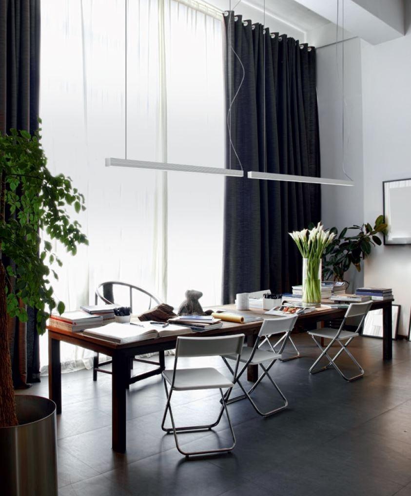 LED metal pendant lamp | Brooklyn Line by Panzeri