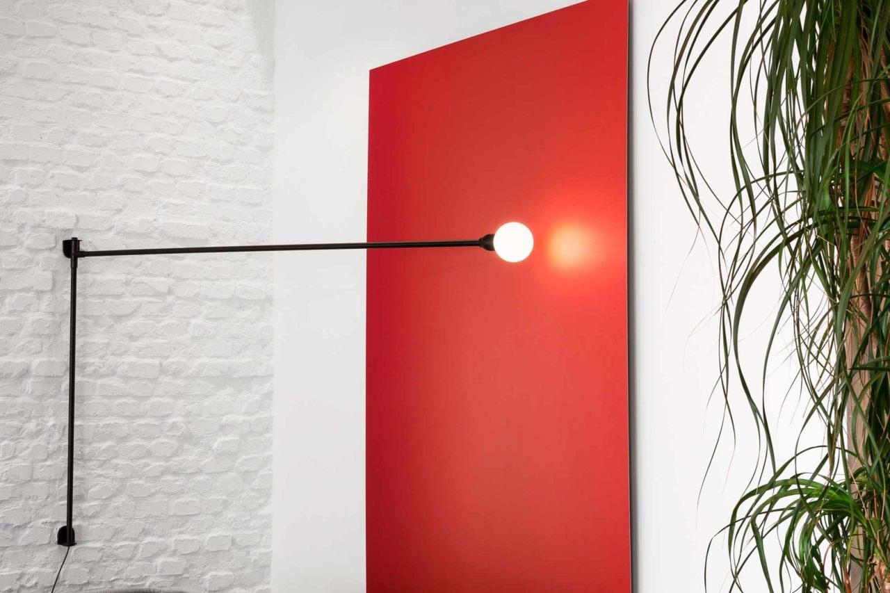 Adjustable aluminium wall lamp | Potence Pivotante by Nemo