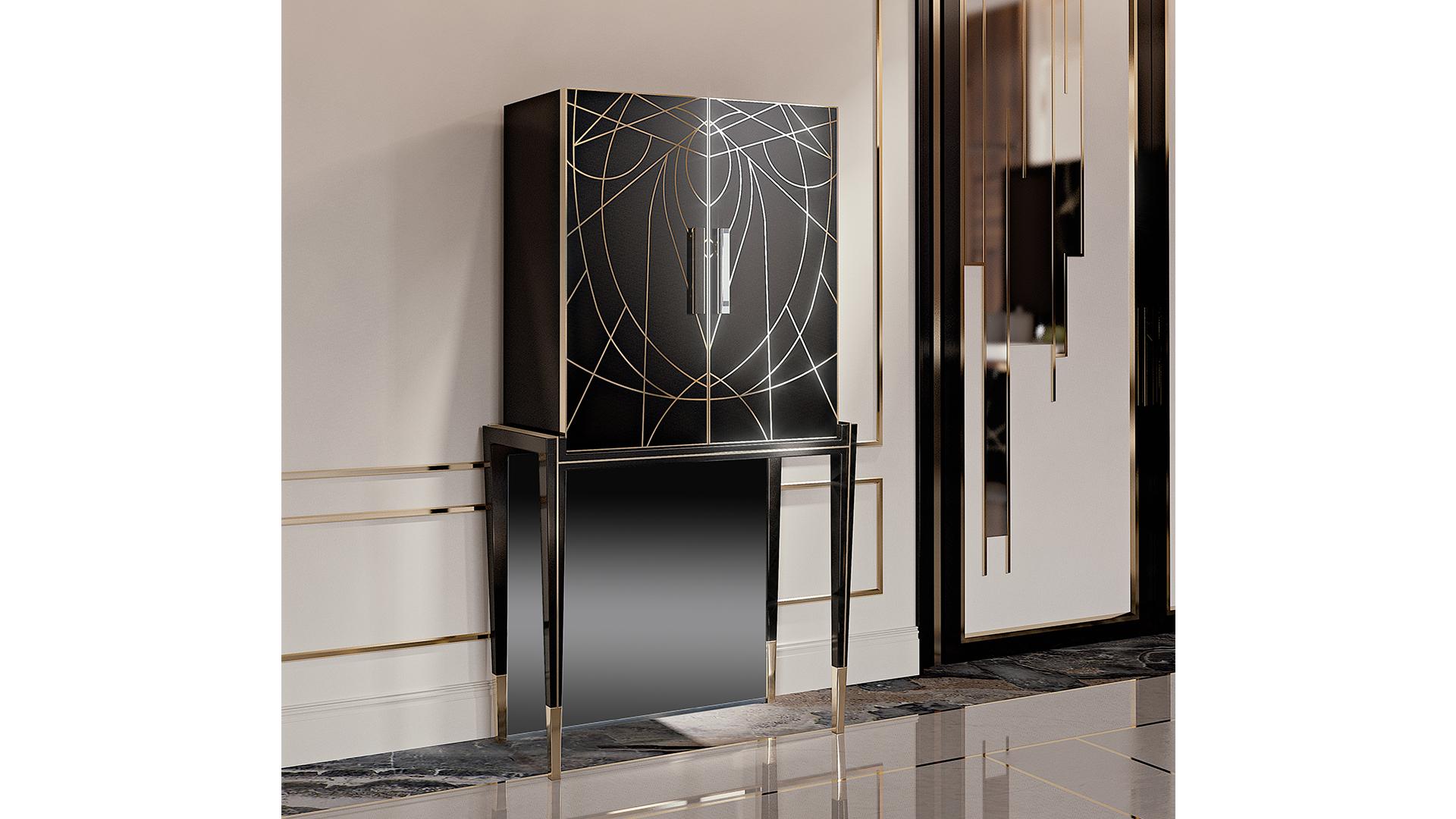 Wooden bar cabinet | Belle Epoque by Reflex
