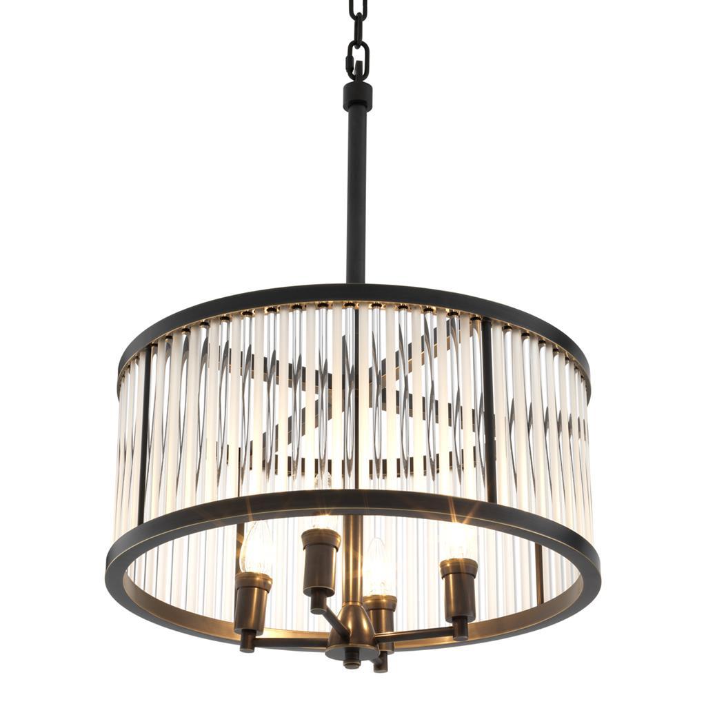 Glass pendant lamp | Darcy by Eichholtz