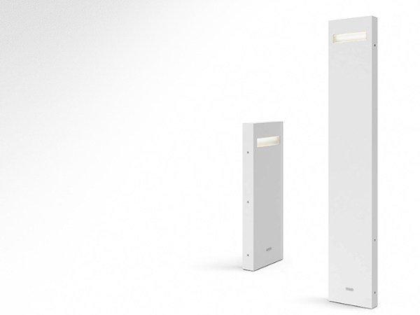 LED aluminium bollard light | Nuda by Artemide