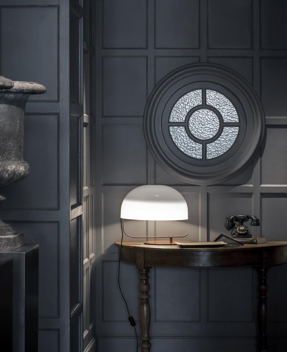 PMMA table lamp | Zanuso - 275 by Oluce