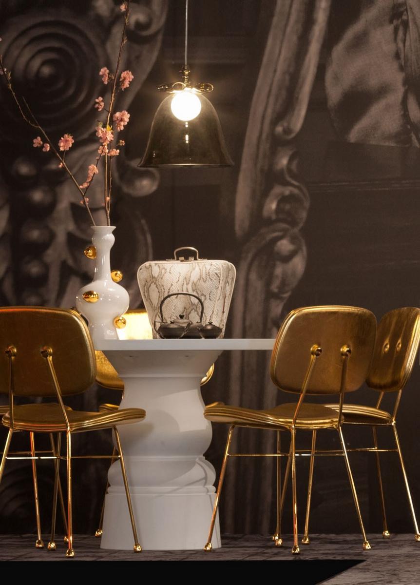 Blown glass pendant lamp | Bell Lamp by Moooi