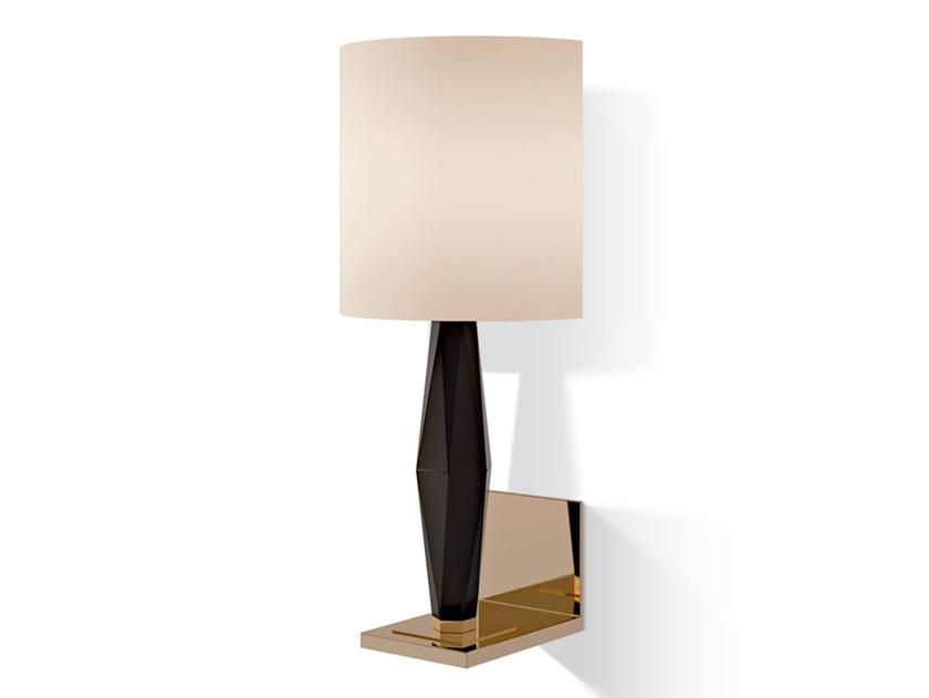 Indirect light metal and wooden wall lamp | 7483 by Carpanese home