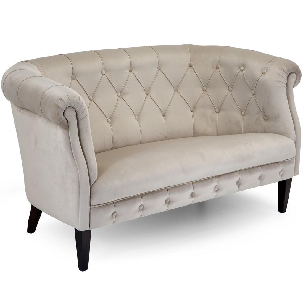 Tufted upholstered fabric sofa | 203 by Domingo salotti
