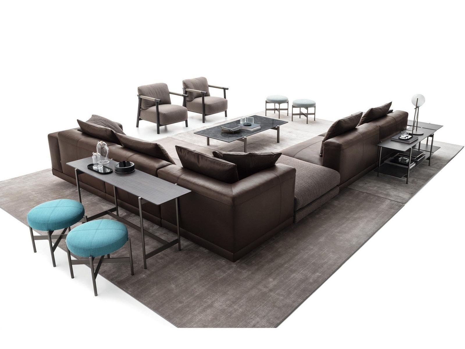 Upholstered fabric easy chair with armrests | Nathy by Ditre Italia