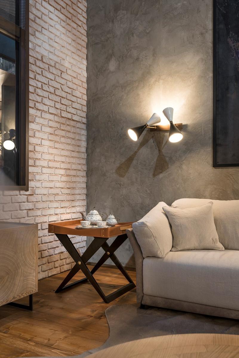 Direct-indirect light wall lamp | Flipper by Mantellassi 1926