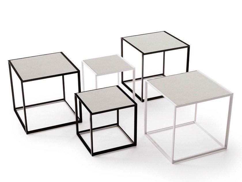 Square porcelain stoneware coffee table | Canasta '13 by B&B Italia