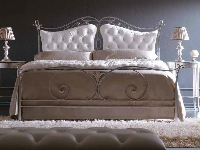 Double bed with upholstered headboard | Camelot Iv by Corte Zari