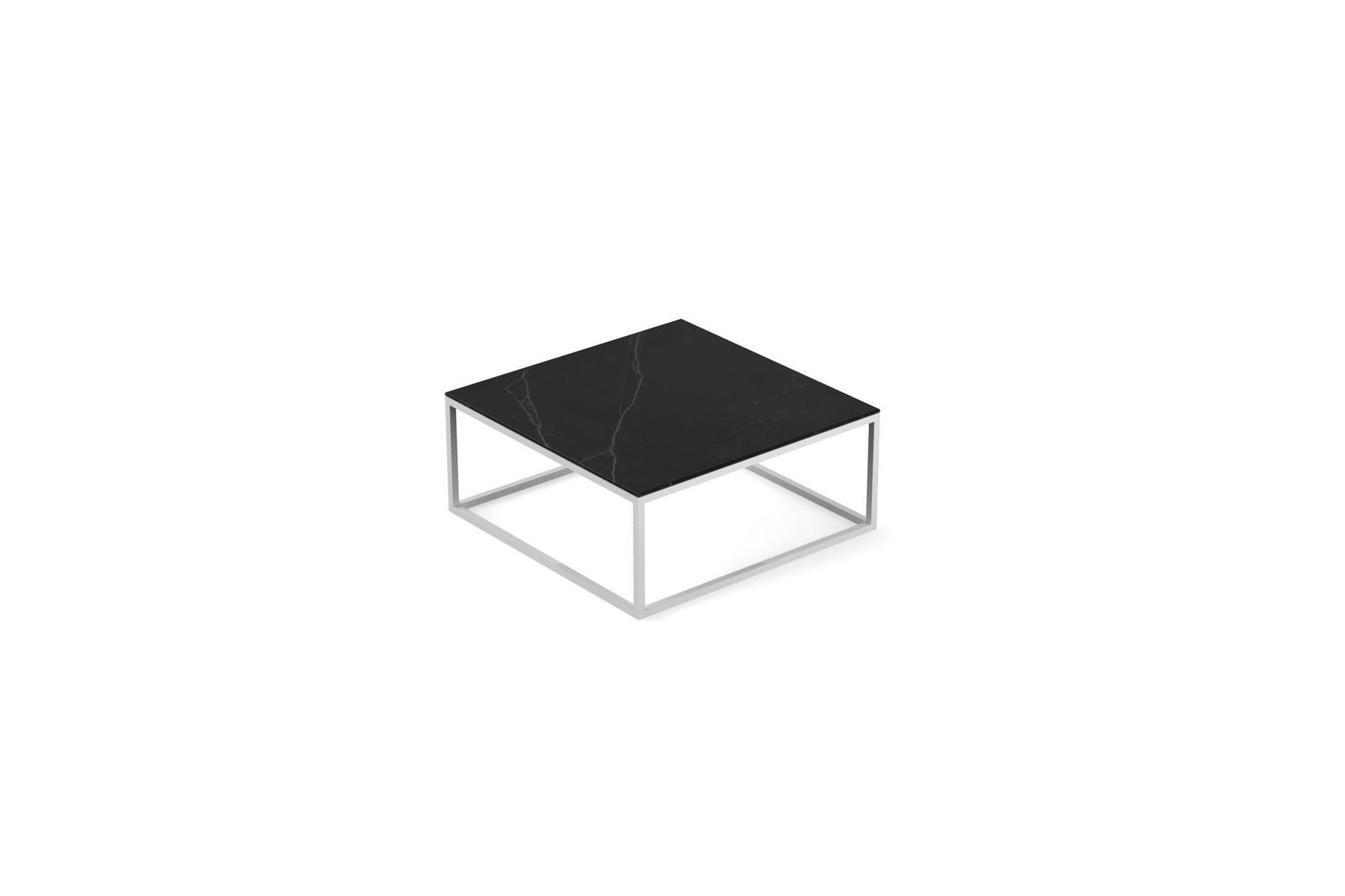 Low square garden side table | Pixel by Vondom