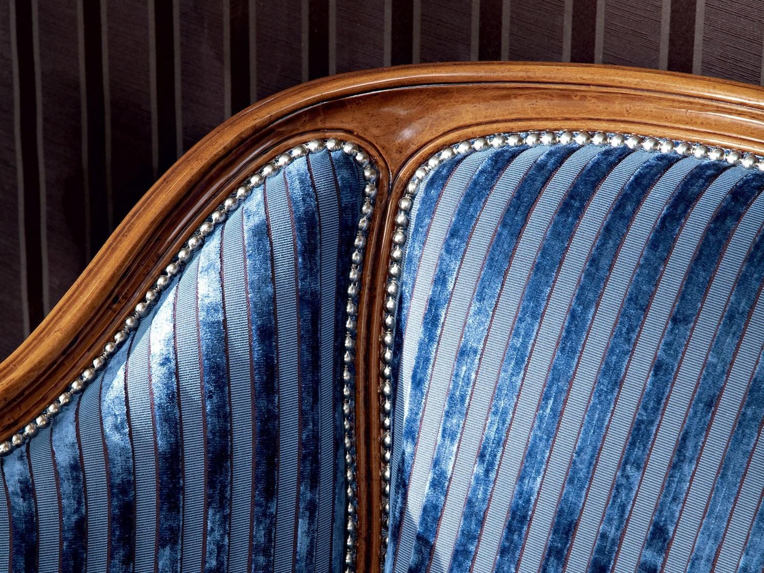 Fabric easy chair with armrests | 12508 by Modenese Gastone