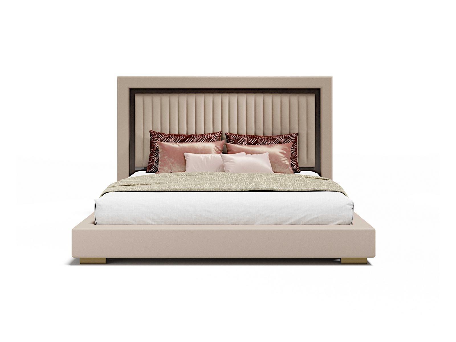 Double bed with upholstered headboard | Klass by Capital Collection