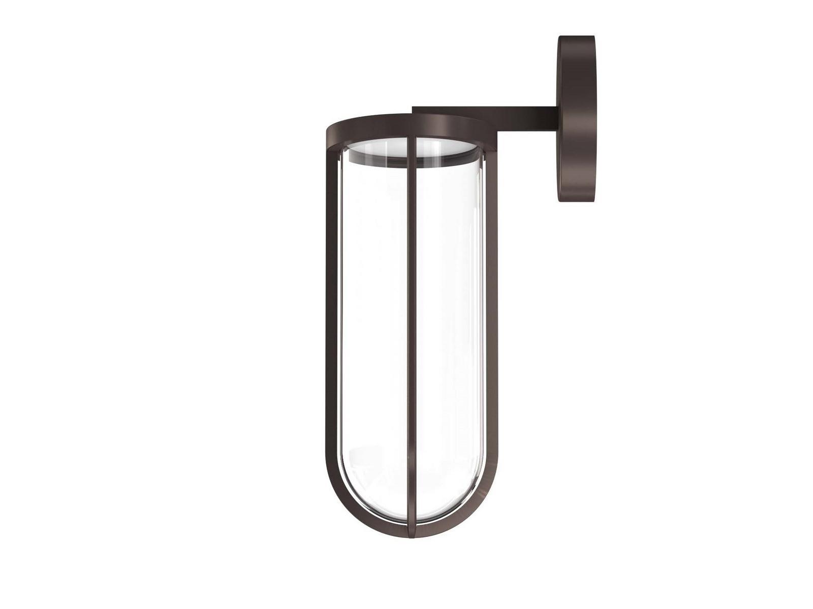 LED powder coated aluminium outdoor wall lamp | In Vitro by Flos