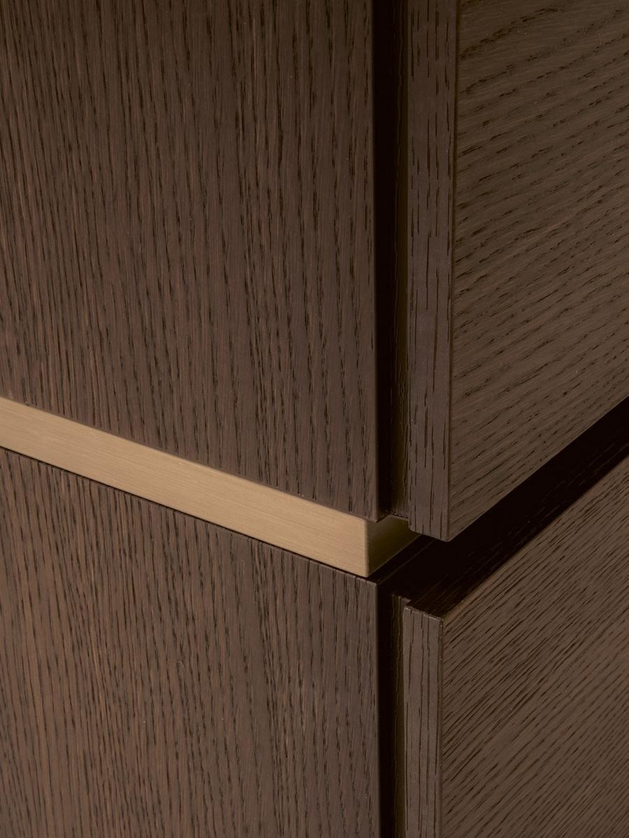 Rectangular wooden bedside table | People by Pianca