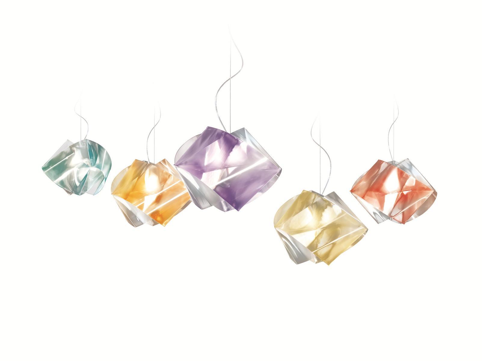 Lentiflex® pendant lamp | Gemmy Prisma Color by Slamp