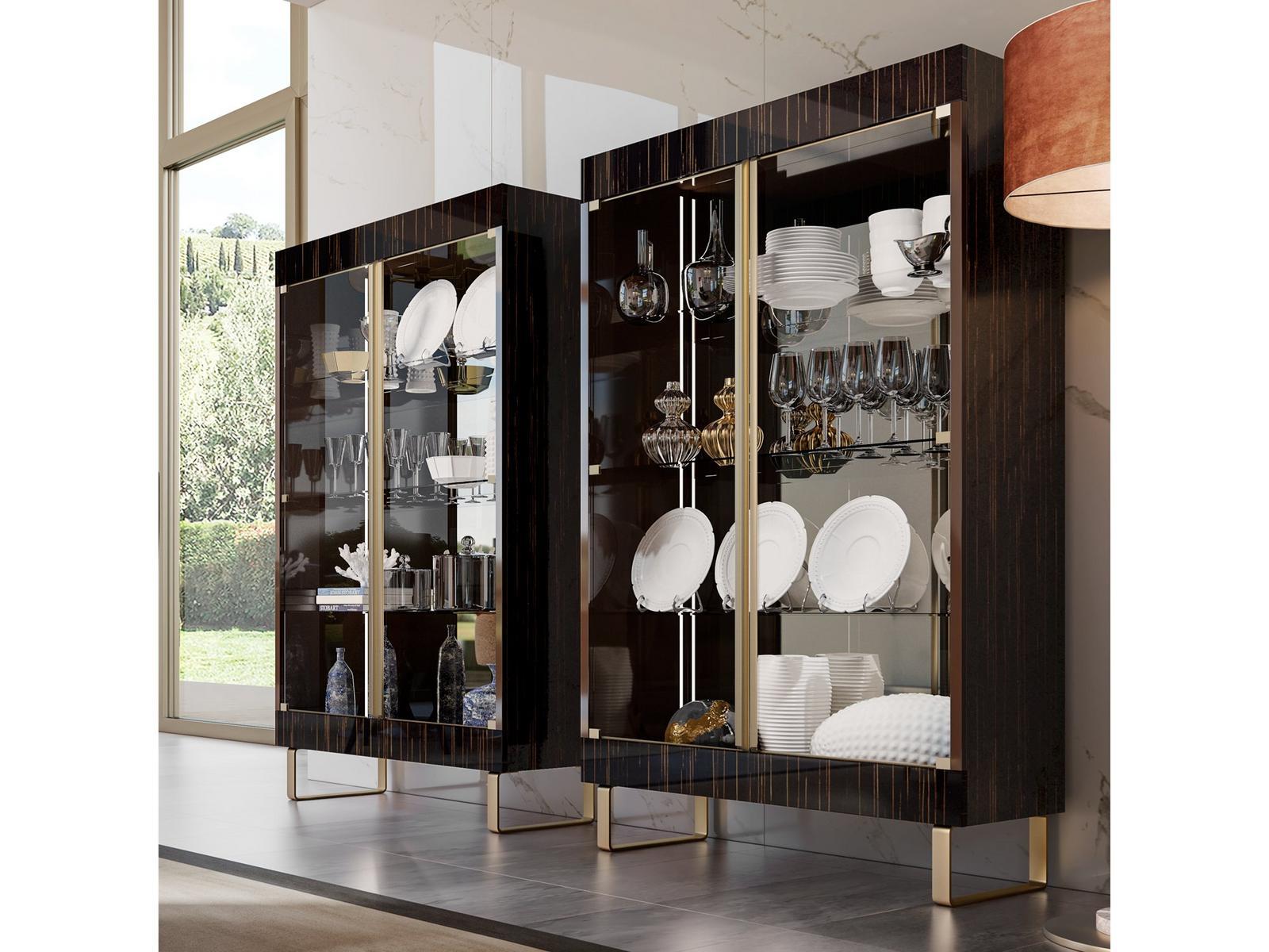 Wooden display cabinet | Richmond Upon Thames by Barnini Oseo