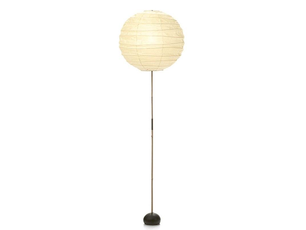 Japanese paper floor lamp | Akari Bb3-55dd by Vitra