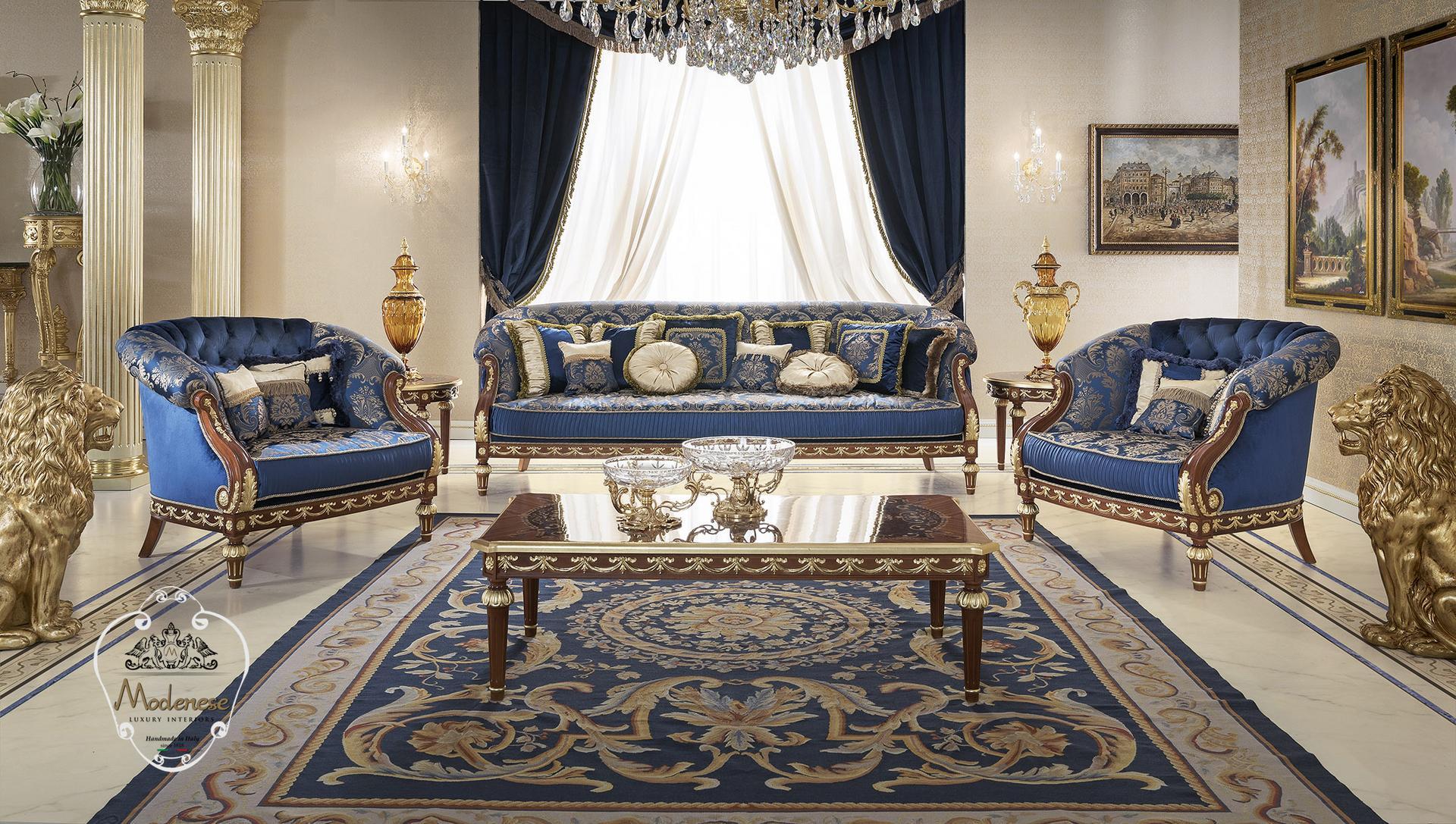 3 seater fabric sofa | 14436 by Modenese Gastone