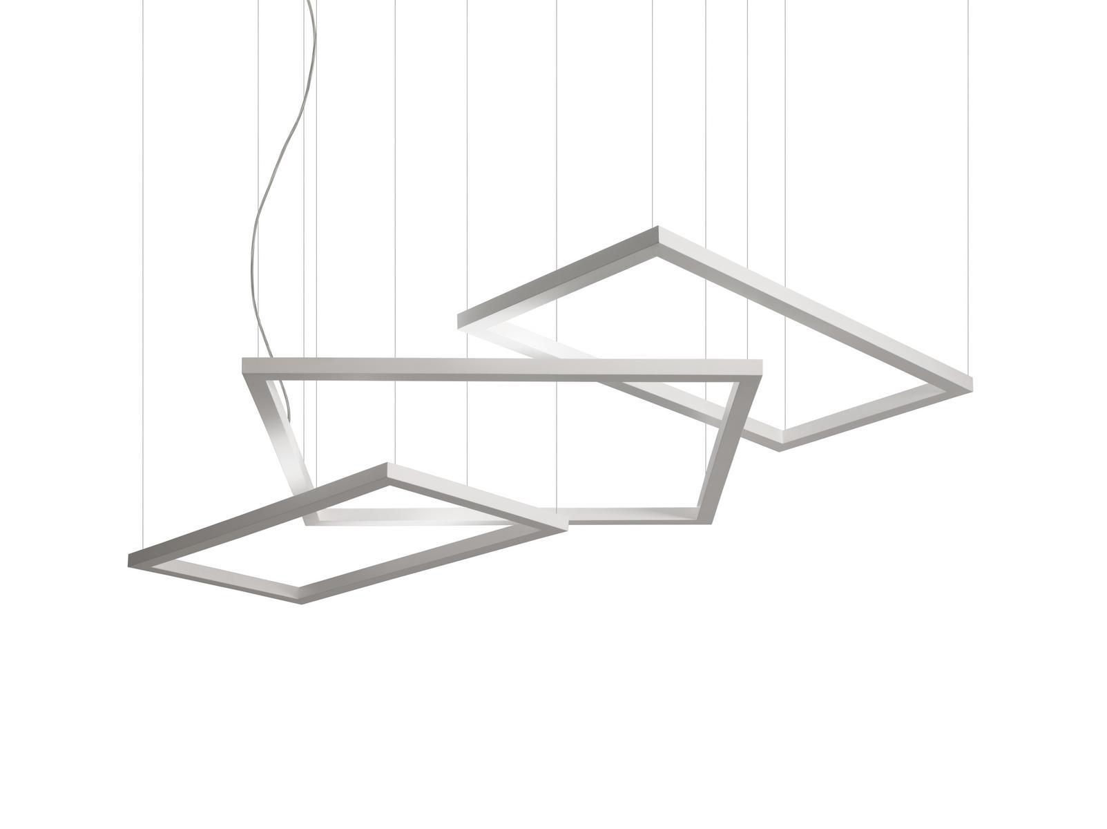 Aluminium pendant lamp | Framework by Axolight