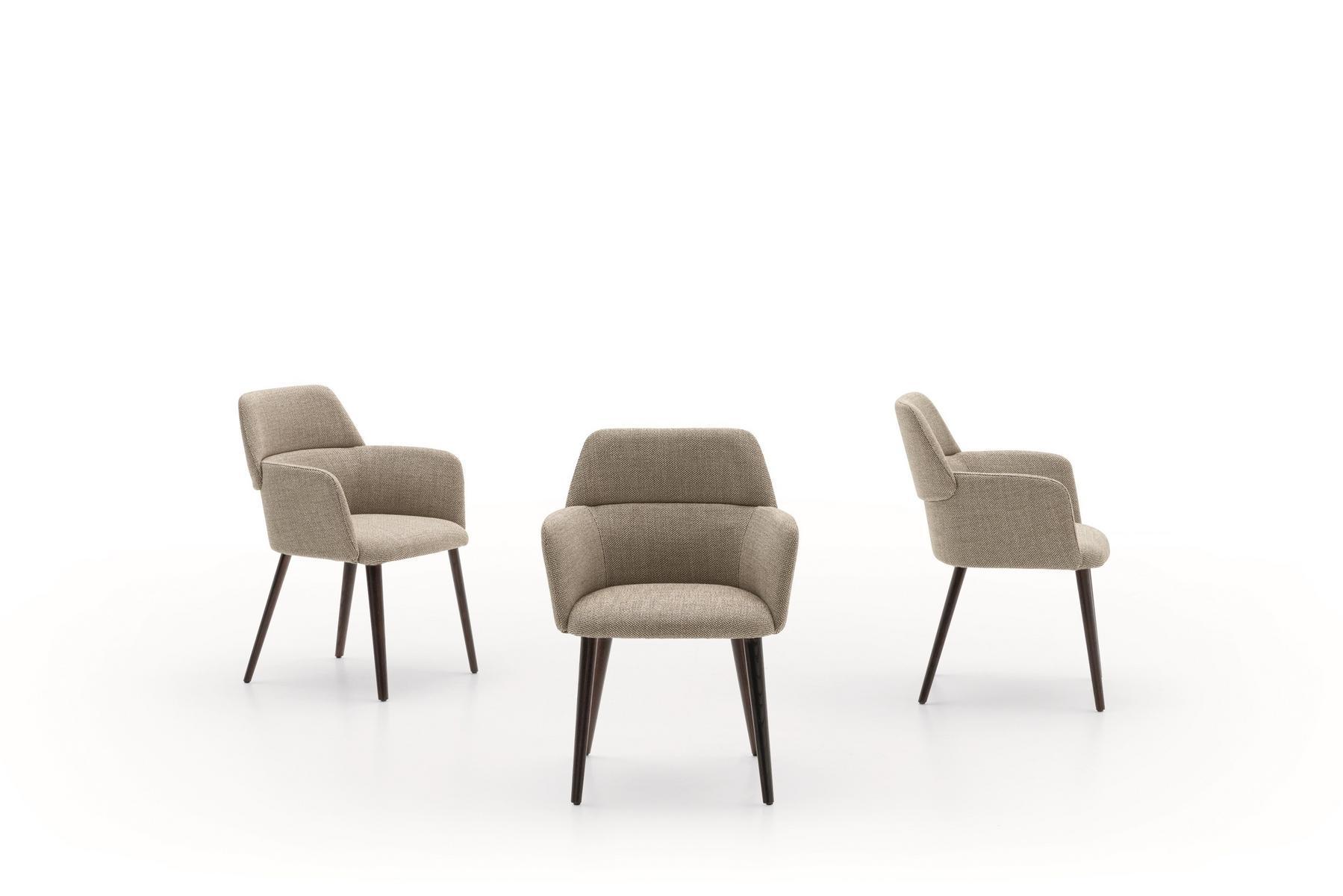 Fabric chair with armrests | Archie by Ditre Italia