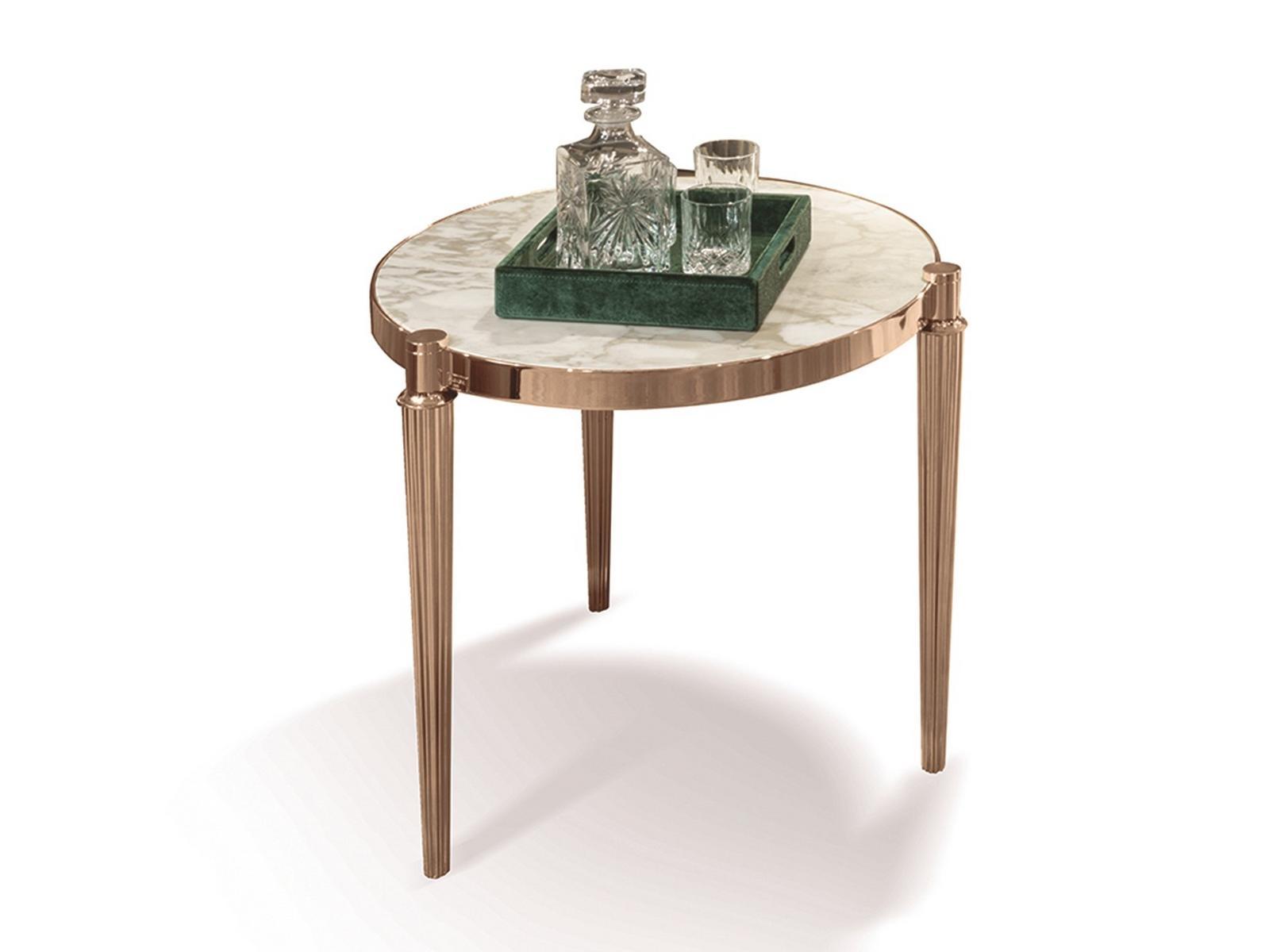 Round stone coffee table | Felix by Longhi