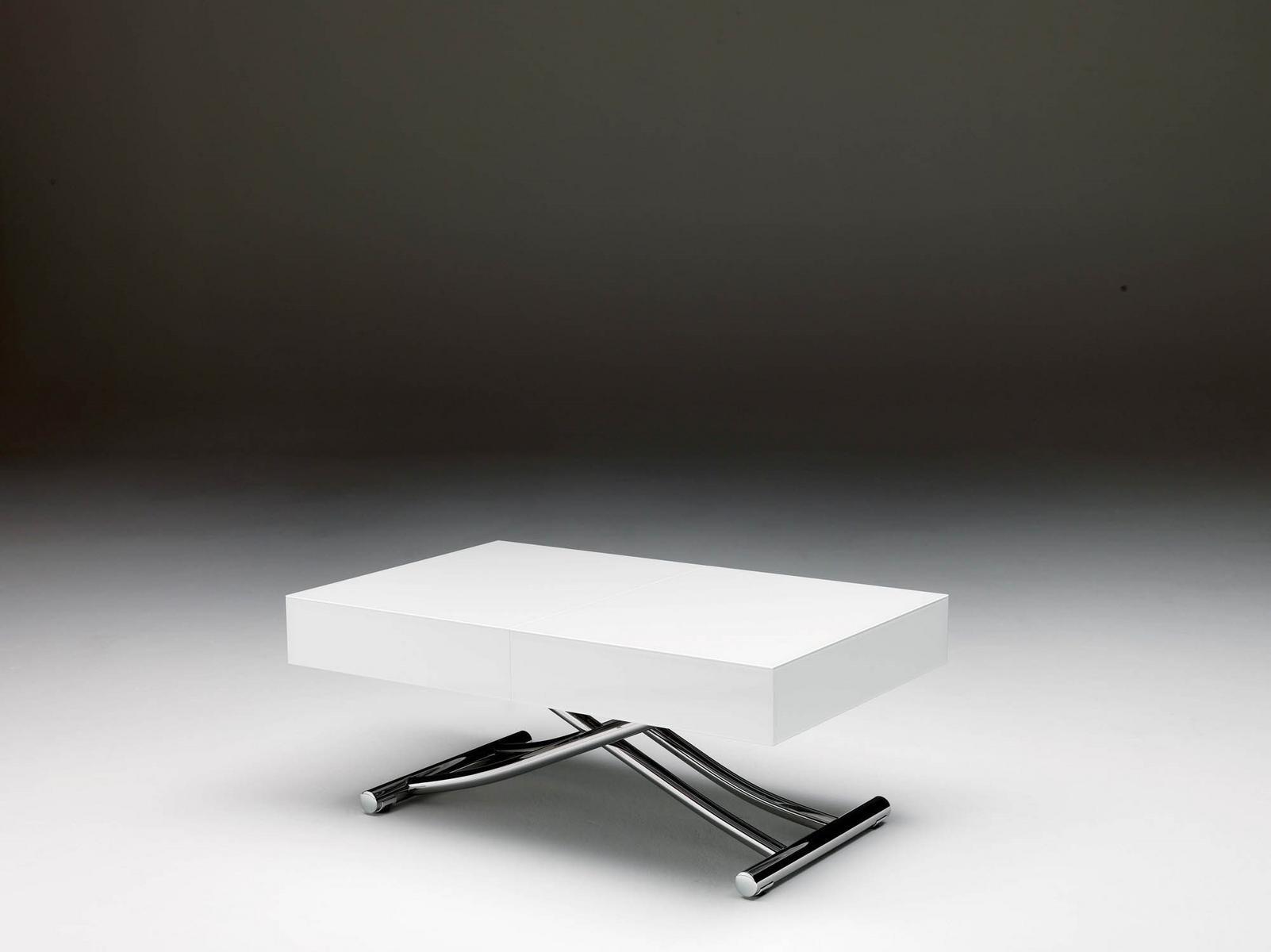 Height-adjustable extending coffee table | Box by Ozzio Italia