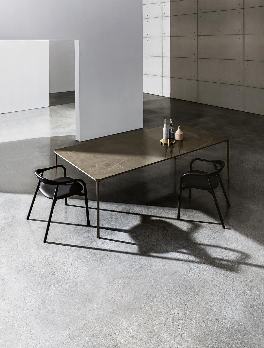 Rectangular ceramic table | Slim Rectangular by Sovet
