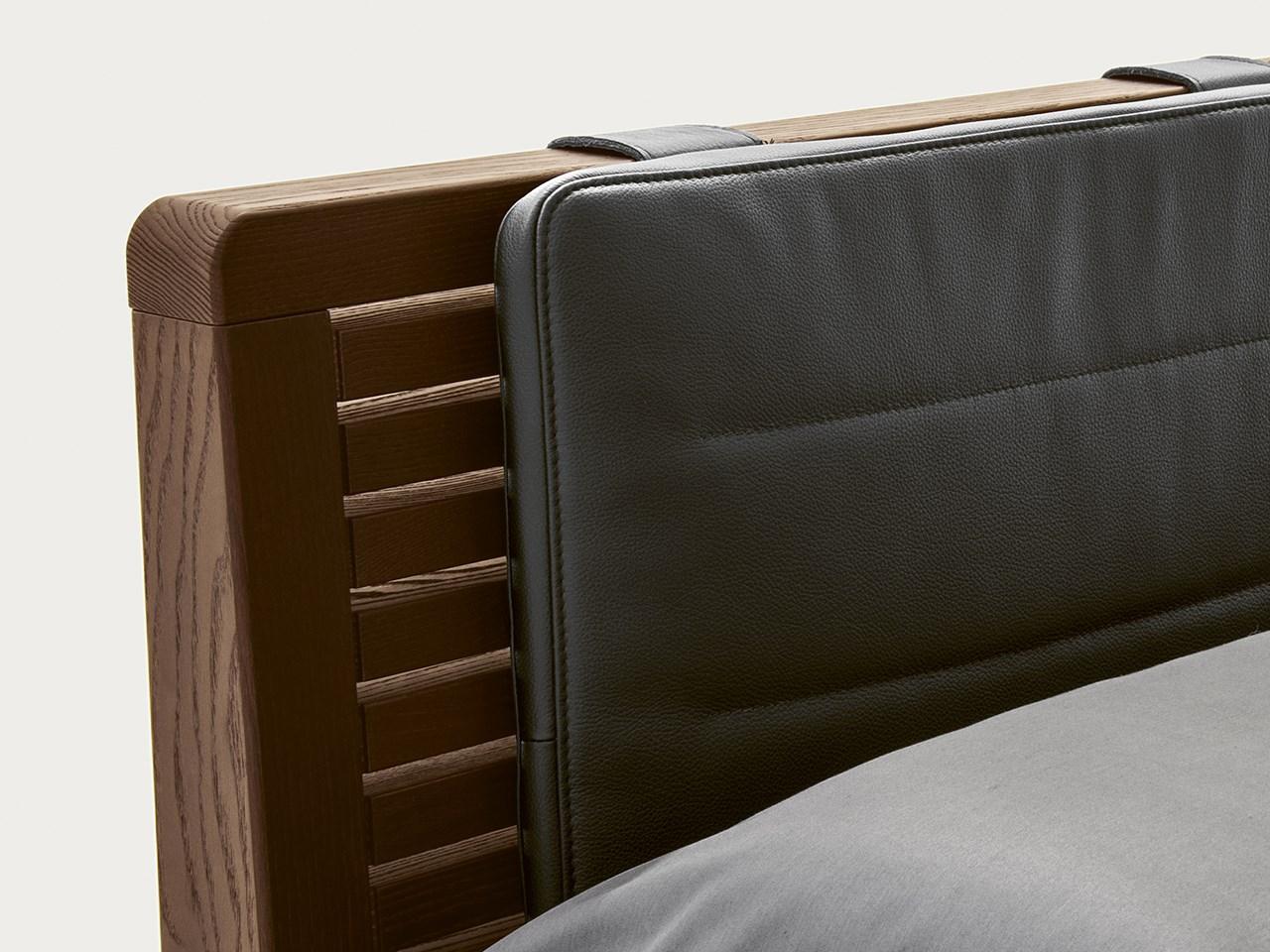 Solid wood double bed | Lido by Pianca