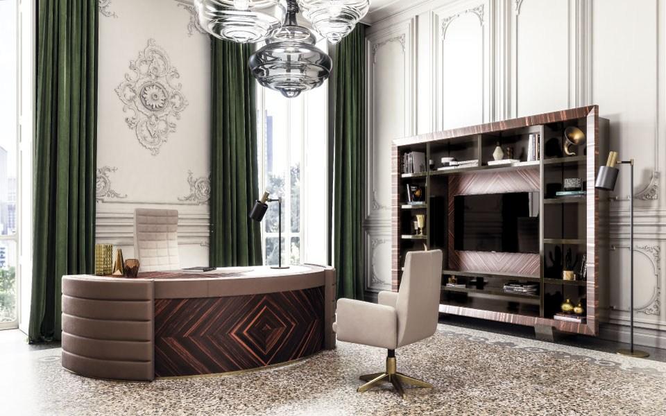 Metal desk lamp | Musa B by Capital Collection