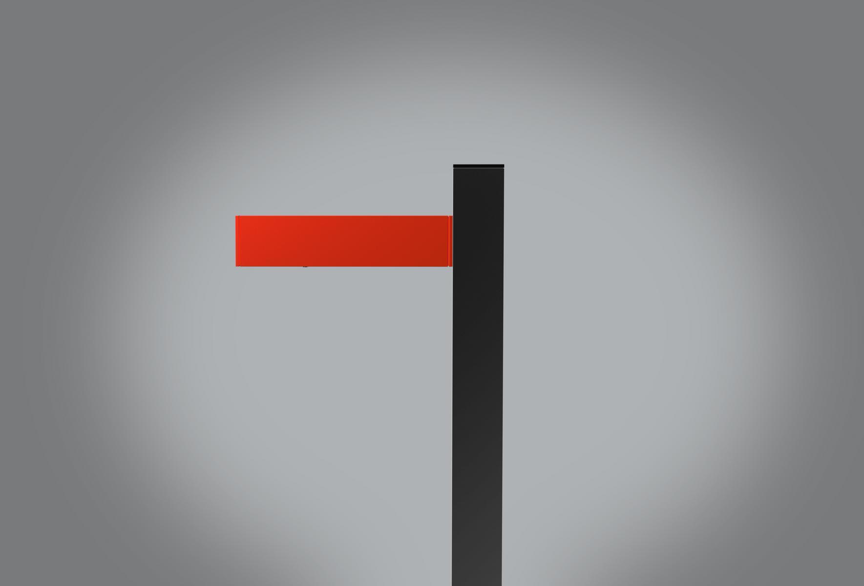 Aluminium bollard light | Walking by Artemide