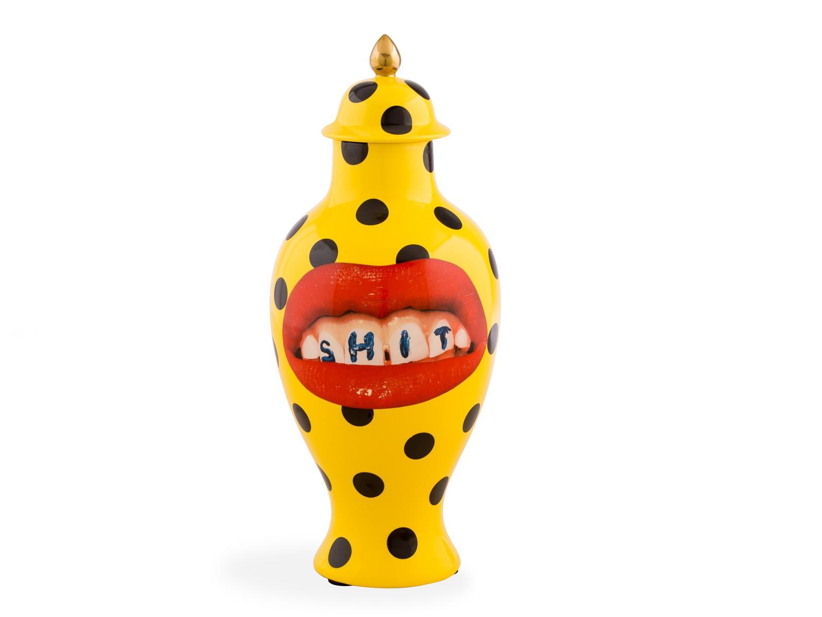 Porcelain vase | Shit by Seletti