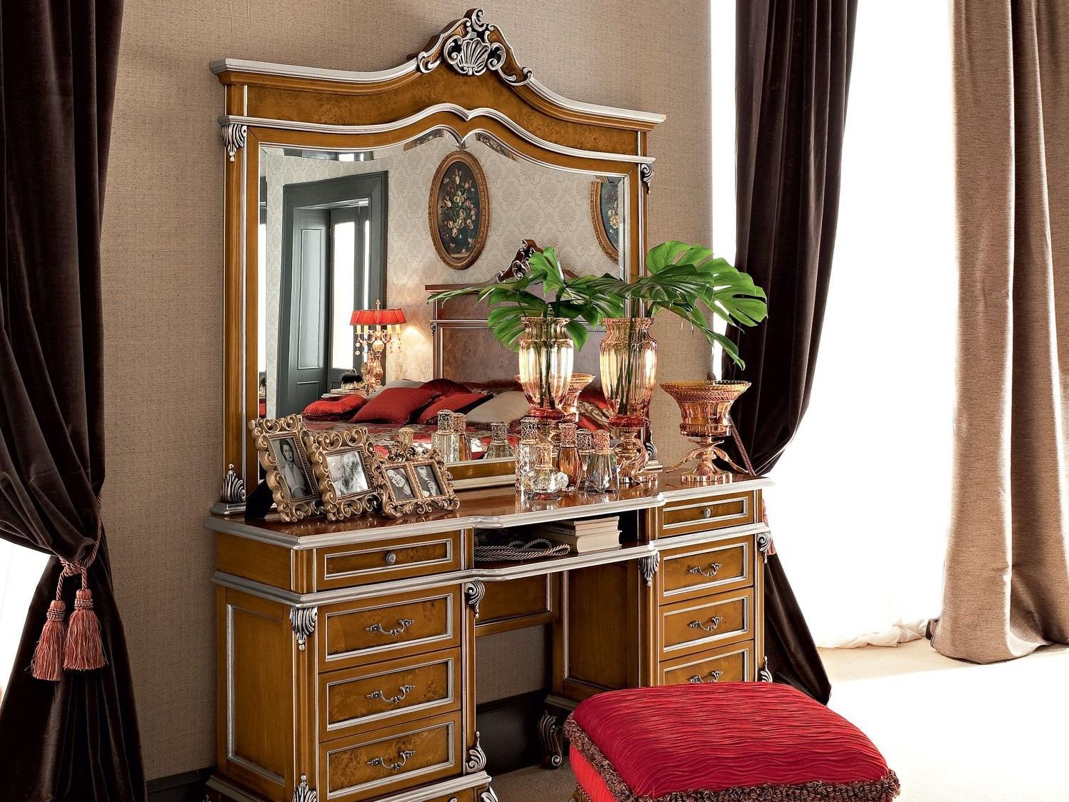 Baroque wooden dressing table | 12210 by Modenese Gastone