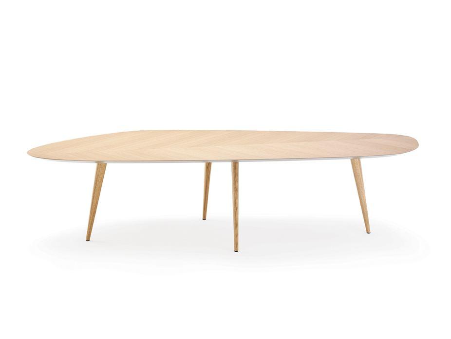 Wooden table | Tweed by Zanotta