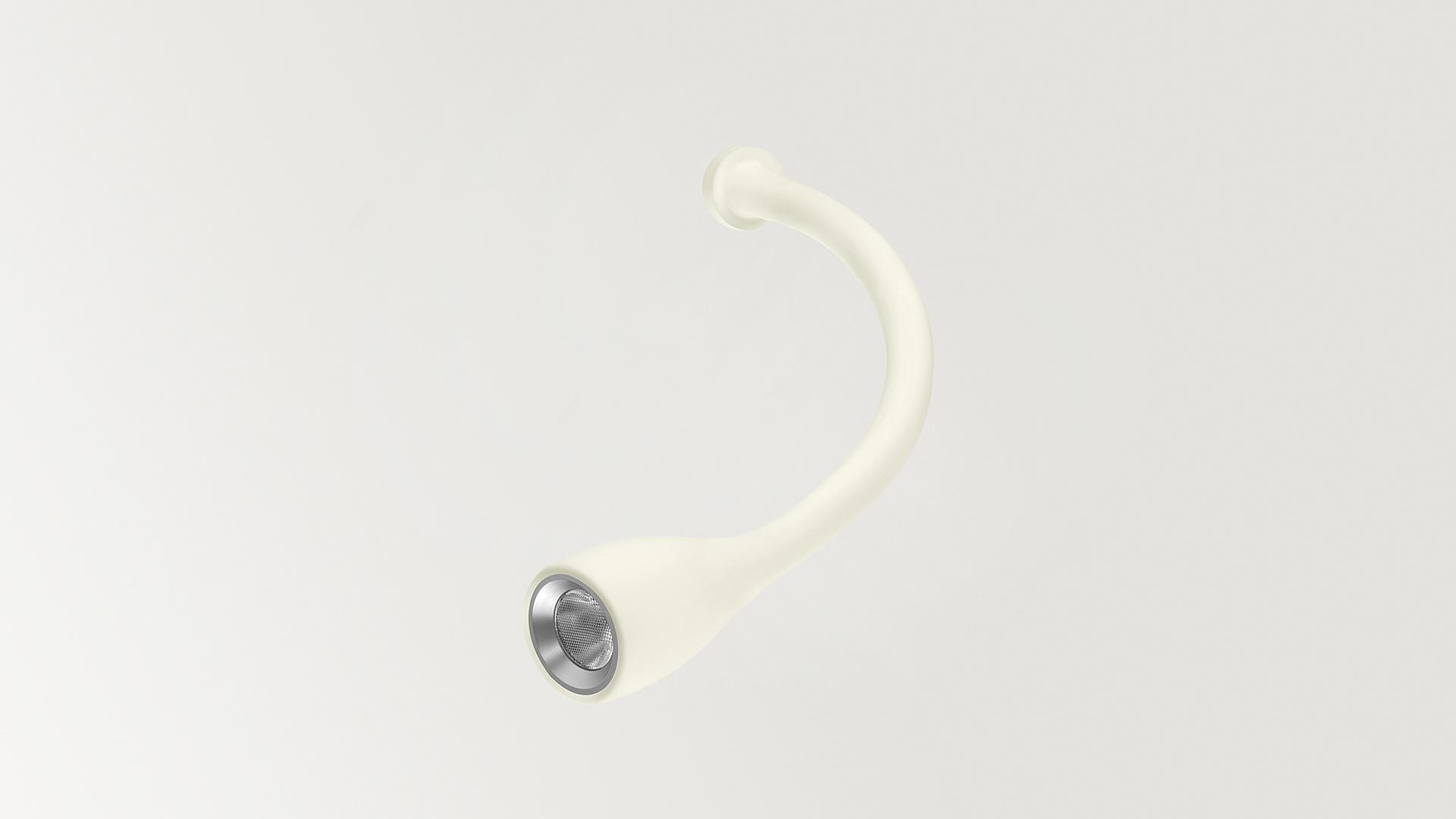 Adjustable silicone reading lamp | Dream Recessed by Arkoslight