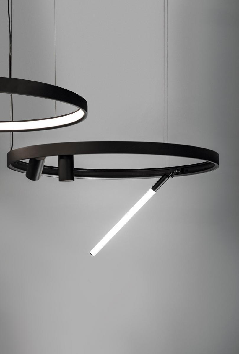 LED pendant lamp | Superloop Mdl by Delta light