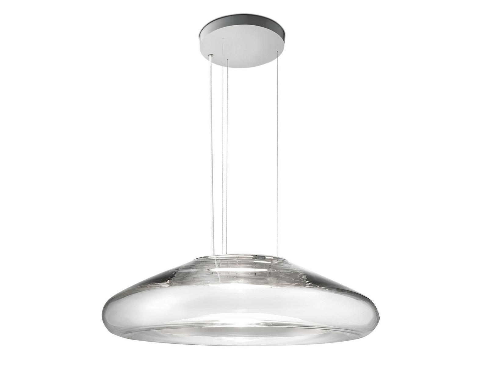 LED blown glass pendant lamp | Keyra S60 by Leucos