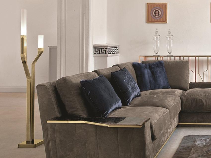 Metal floor lamp | Narita by Longhi