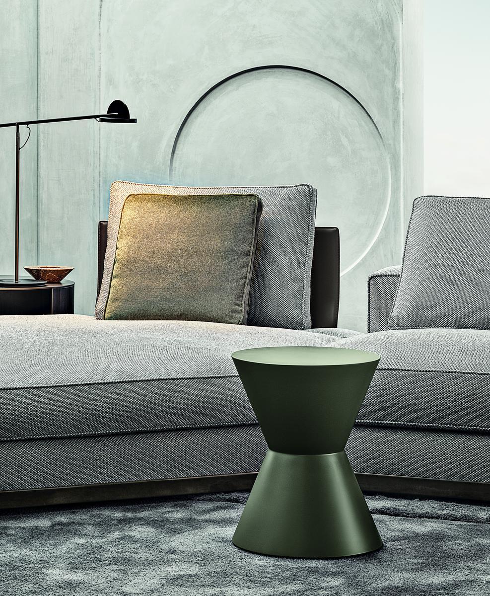 Polyurethane stool / coffee table | Cesar by Minotti