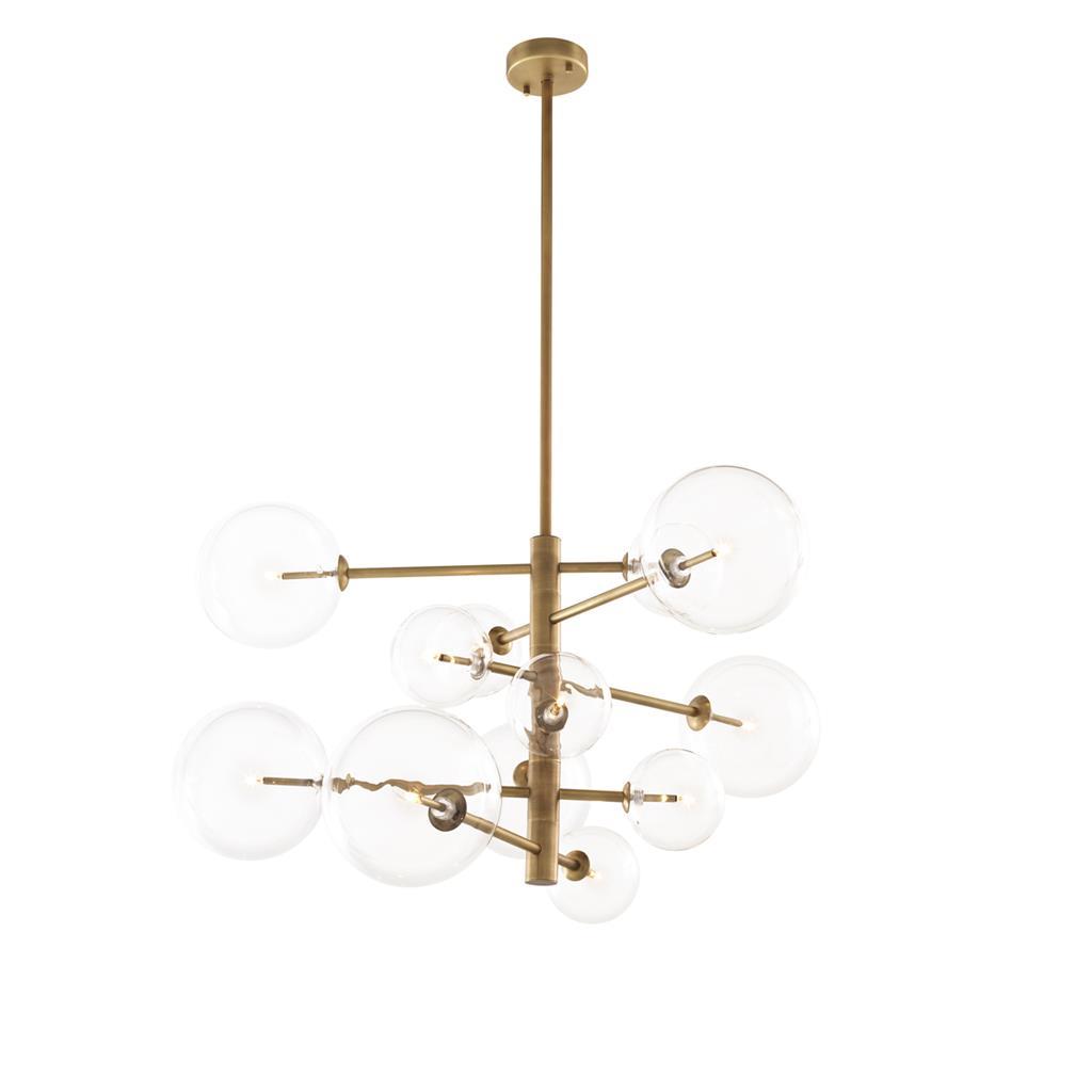 Metal pendant lamp | Argento by Eichholtz